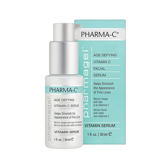 Pharmagel Pharma-C Vitamin Serum | Age Defying Facial Serum | Anti-Wrinkle Face Serum | Age Spot Remover for Face - 1 oz-GlimoraGlow