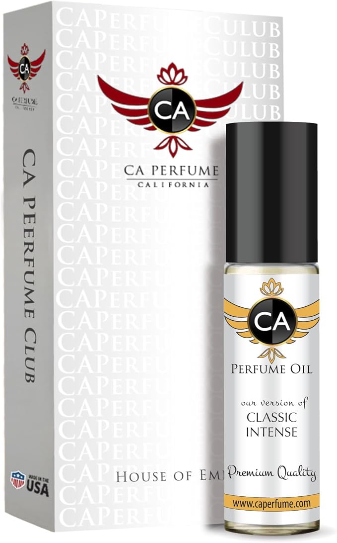 CA Perfume Impression of Classic Intense For Women Fragrance Body Oil Roll-On 0.3 Fl Oz/10ml-GlimoraGlow