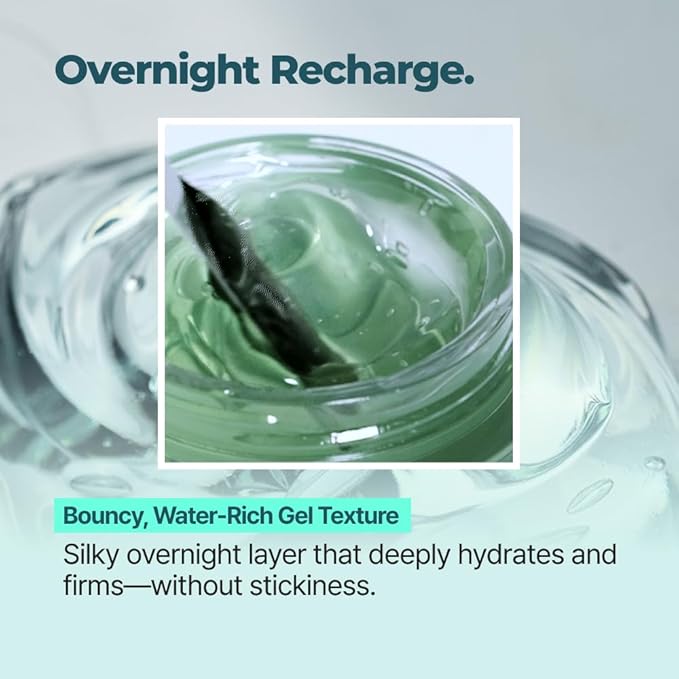 IsNtree Gim PDRN Deep Sleep Mask 80ml, 2.7 fl oz | Korean SEAWEED Skincare Sleeping Mask gel | Night Cream | Facial Mask | Overnight Gel mask for Hydration & Skin Bounce-GlimoraGlow