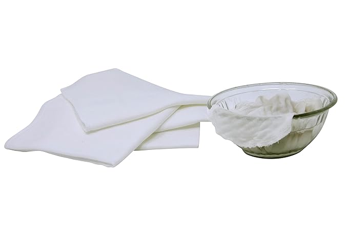 Organic Cotton Facial Cleansing Cloths- Set of 10 Reusable & Washable Muslin Makeup Remover Muslin Face Cloth - Cotton Facial Exfoliator - Muslin Cloth Makeup Remover Wipes - Extremely Soft-GlimoraGlow