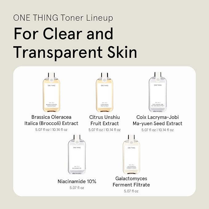 ONE THING Citrus Unshiu Fruit Toner (Tangerine Extract) 5.07 Fl Oz | Hydrating Revitalizing Facial Extract, Uneven Dull Skin, Vitamin C | Acne Scars Dark Spots Pigmentation | Vegan Korean Skin Care-GlimoraGlow