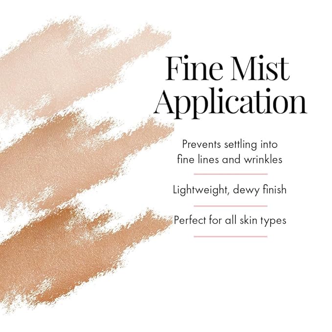 Jerome Alexander MagicMinerals AirTint Tinted Moisturizer AirBrush Spray Light Shade | Tinted Moisturizer Spray with Anti-Aging Ingredients | Dark Espresso-GlimoraGlow