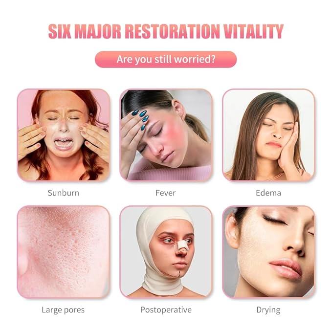 Ice Face Roller, Joyeee Silicone Ice Roller For Face and Eyes Puffiness Relief Reusable Face Ice Cubes Migraine Pain Relief Facial Ice Mold Skincare Tools Gifts for Women Beauty-GlimoraGlow