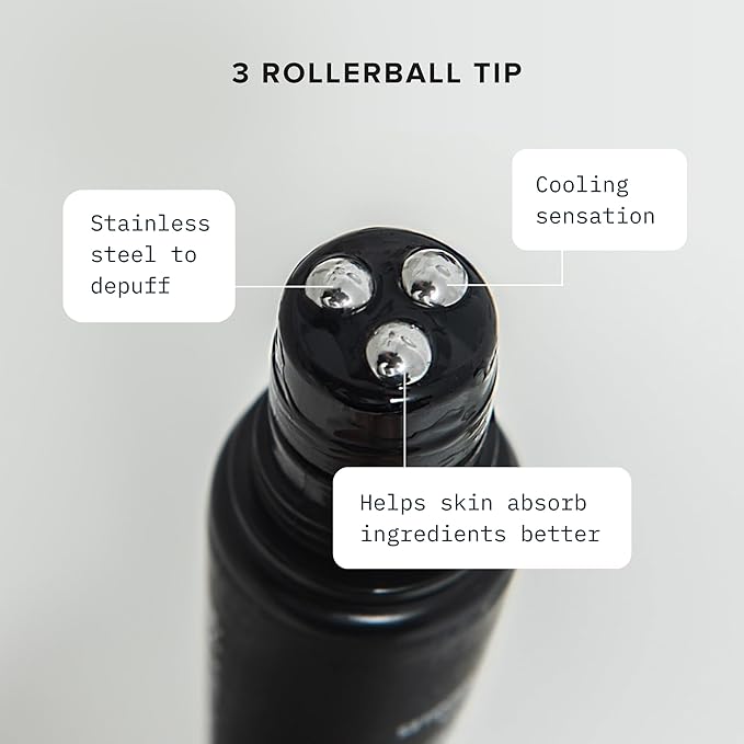 Cardon | Dark Circle Rescue for Men and Women | Under Eye Roller Eye Stick Massager for Puffy Eyes, Dark Circles, Bags, Wrinkles | Made with Peptides, Niacinamide, Hyaluronic Acid-GlimoraGlow