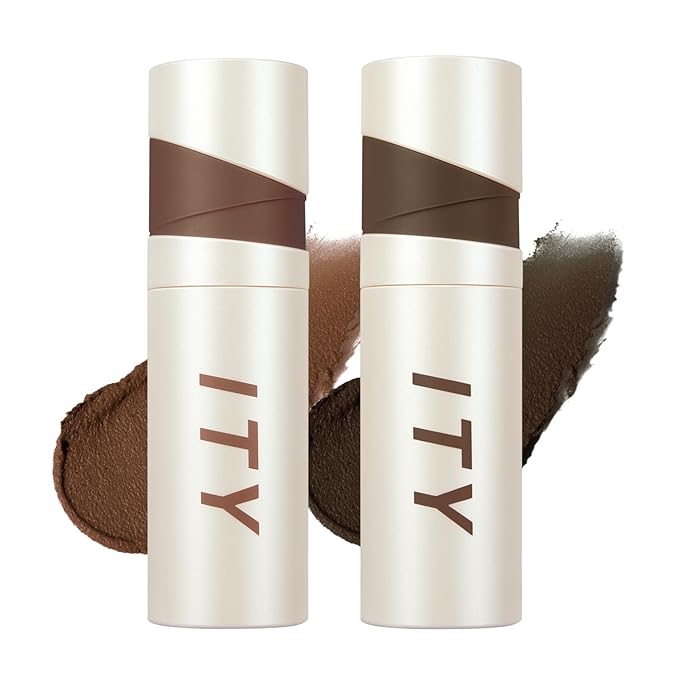 ITY Velvet Matte Finish Lip Stain-Mousse Textured Lip Clay, Red Shade, Conceals Lip Lines, Rich Pigment Lip Tint Lipsticks, 0.14 oz (4g) in Earthy, Truffle.-GlimoraGlow