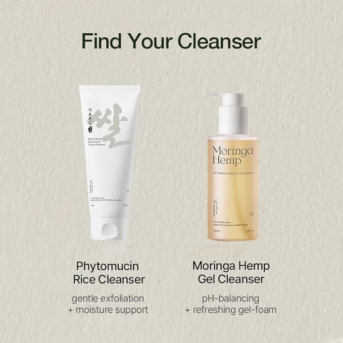 NDP Rice Mochi Deep Face Wash – Triple-Rice Airy Micro-Exfoliating Foam for Sensitive Skin, Phyto Mucin Hydration Shield, pH 5.5 Barrier-Safe Vegan Korean Skincare Cleanser, 4.05 fl oz (120 ml)-GlimoraGlow