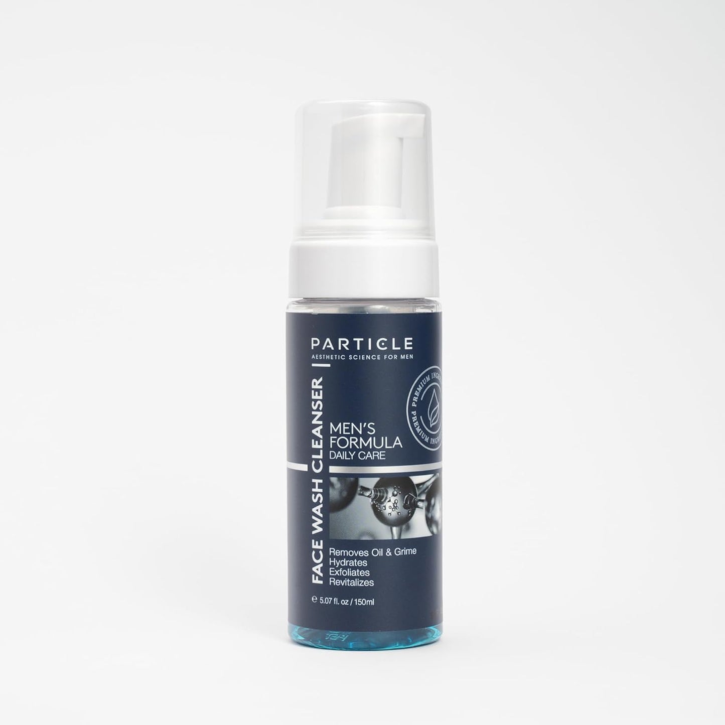 Particle Mens Face Wash - Anti Aging Face Cleanser for Men (5.07 Oz) - Daily Moisturizing Face Wash for Men - Revitalizes, Hydrates & Soothes, All Skin Types & All Ages-GlimoraGlow