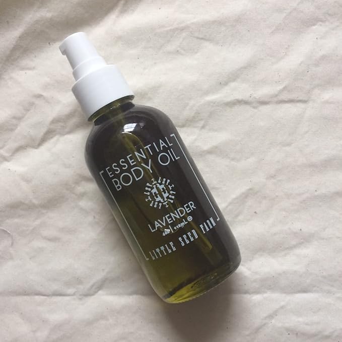 Little Seed Farm Essential Body Oil, Lavender, 4.0 Ounce-GlimoraGlow