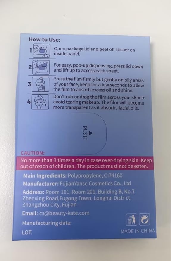 Great Absorbent Oil Blotting Sheets for Face - 10% Larger Oil Control Film 50 Sheets- High-Performance, Makeup Friendly Blotting Paper for Oily Skin, Tear-proof Oil Absorbing Tissues-GlimoraGlow