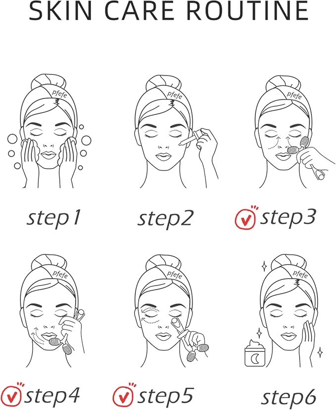 Stainless Steel Face Roller - Metal Facial Cooling Massager for Face and Eyes, Esthetician Supplies Cold Roller for Puffiness, Wrinkles, Dark Circles-GlimoraGlow