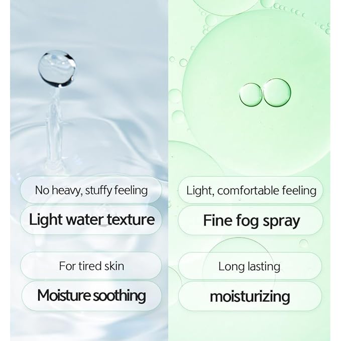 Glow Mist Serum – Hydrating & Soothing Face Mist Artemisia, Centella Asiatica, Evening Primrose, Korean Skin Care, Made in Korea, for Sensitive Skin (Calming, 3.38 oz)-GlimoraGlow