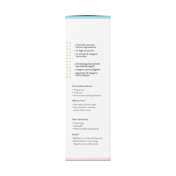 Geek & Gorgeous - B-Bomb - 10% Niacinamide Serum, Zinc PCA & Sarcosine, helps enlarged pores, oiliness and blemishes, combination skin, 1 oz-GlimoraGlow