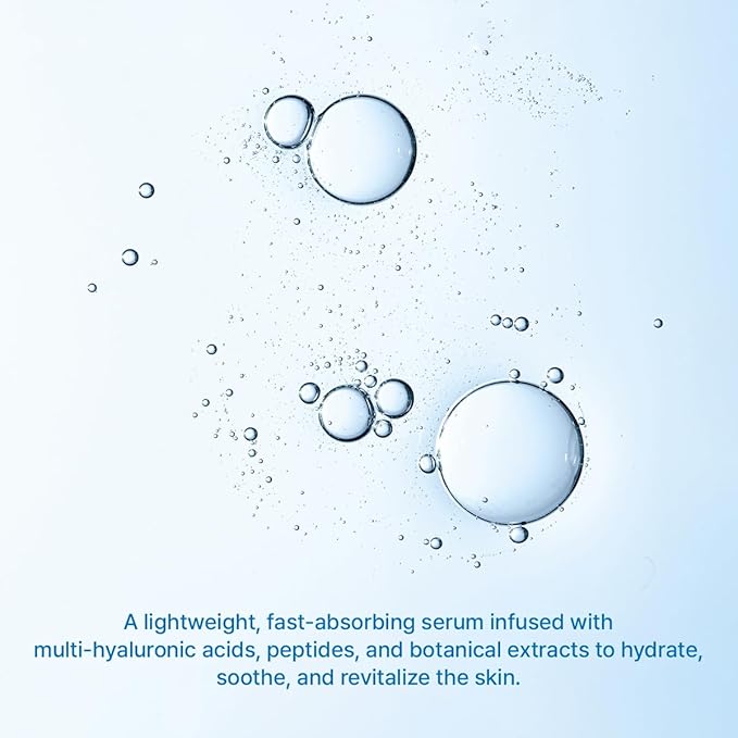 Deep Hydration Serum - Cica PDRN + Hyaluronic Acid + Ceramide, Panthenol, Smooths fine line for plump glass skin, Korean Skincare 30ml 1.01 fl.oz-GlimoraGlow