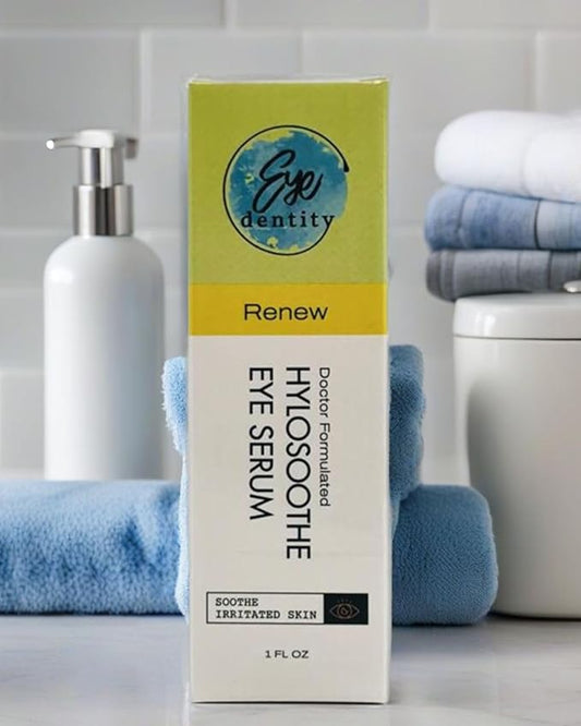 Eyedentity Hylosoothe Eye Serum, 1 Fl Oz (Pack of 1)-GlimoraGlow