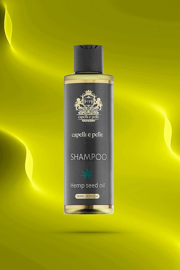 Hydrating Shampoo, Hair Care Treatment for Women and Men, great for curly hair, All Natural, 250ml-GlimoraGlow