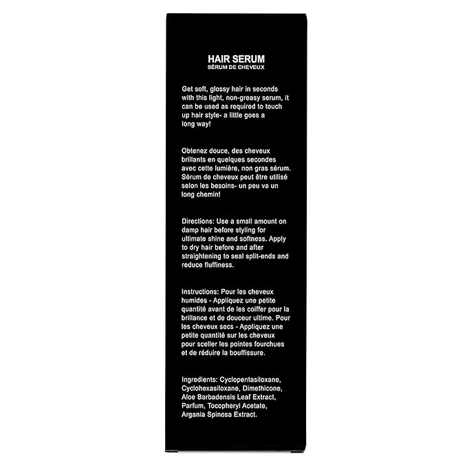 Herstyler Argan Oil Serum for Natural Shine - Anti-Frizz Straightening Serum for Damaged Tresses (Pack of 2)-GlimoraGlow