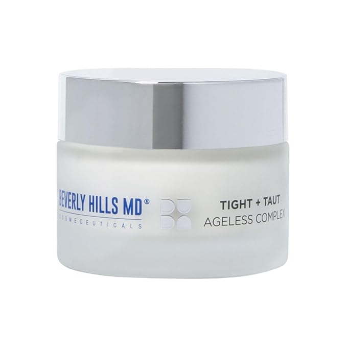 Beverly Hills MD Tight + Taut Ageless Complex – Anti-Aging Face Cream, Hydrating Cream with Peptides and Botanical Extracts – Targets Wrinkles, Fine Lines, and Sagging for a Youthful Glow, 50ml-GlimoraGlow
