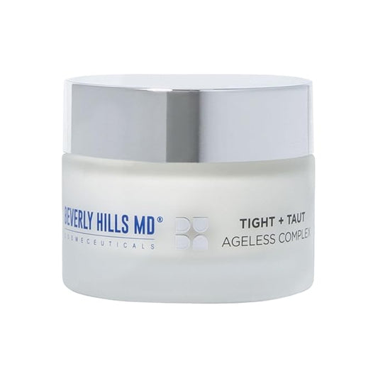 Beverly Hills MD Tight + Taut Ageless Complex – Anti-Aging Face Cream, Hydrating Cream with Peptides and Botanical Extracts – Targets Wrinkles, Fine Lines, and Sagging for a Youthful Glow, 50ml-GlimoraGlow