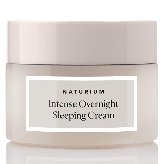 Naturium Intense Overnight Sleeping Cream, Hydrating & Anti-Aging Face Moisturizer, 1.7 oz-GlimoraGlow