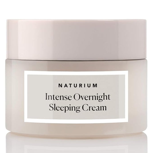 Naturium Intense Overnight Sleeping Cream, Hydrating & Anti-Aging Face Moisturizer, 1.7 oz-GlimoraGlow