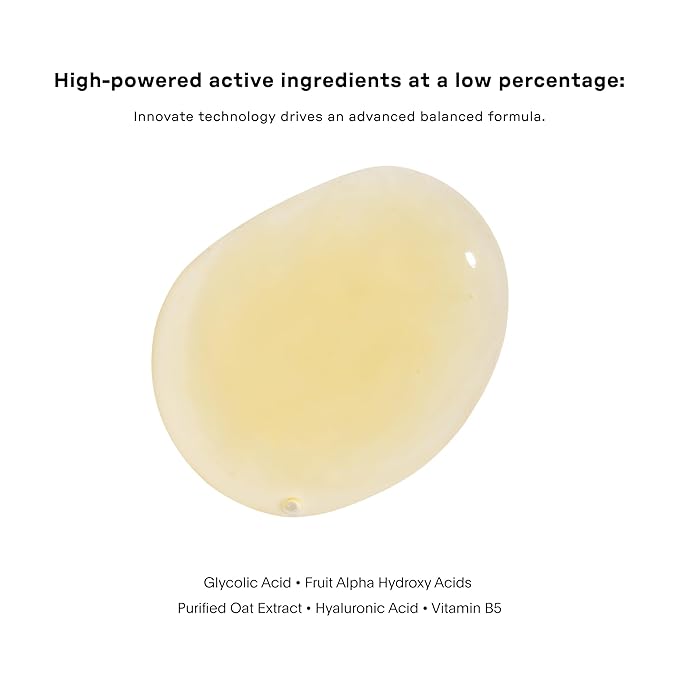 U Beauty Resurfacing Flash Peel Glycolic Acid Exfoliating Serum for Face with Stable Retinol, Hyaluronic Acid, Fruit Alpha Hydroxy Acids, Vitamins C+E - Visibly Improved Density, Lifting -1 fl oz-GlimoraGlow