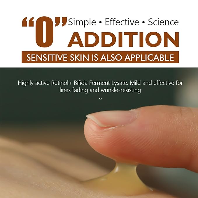 Retinol Eye Serum Anti Aging Under Eye Cream Visibly Reduces Wrinkles Fine Lines in 4-8 Weeks - Tightening Firming with Double Retinol 30ml-GlimoraGlow