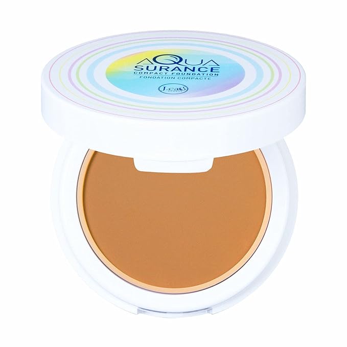 J.CAT BEAUTY Aquasurance Compact Foundation - Golden Beige-GlimoraGlow