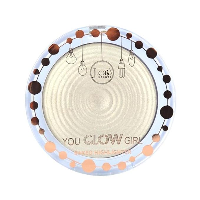 J.CAT BEAUTY You Glow Girl Baked Highlighter - White Goddess-GlimoraGlow