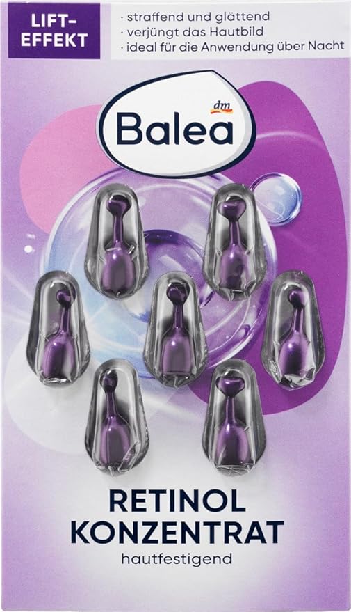 Balea Concentrate Retinol Serum, 7 capsules-GlimoraGlow