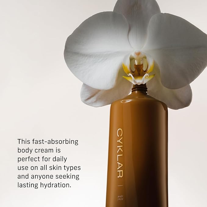 Nutrient Rich Body Cream. Vanilla Verve Nourishing Moisturizer with Niacinamide and Banana Flower Extract. Deep Hydration, Thick Body Lotion, Dry Skin Cream for Women and Men, 8 Fl Oz-GlimoraGlow