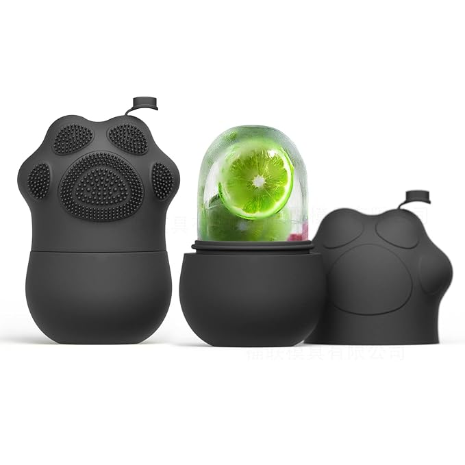 Ice Face Roller, Joyeee Silicone Ice Roller For Face and Eyes Puffiness Relief Reusable Face Ice Cubes Migraine Pain Relief Facial Ice Mold Skincare Tools Gifts for Women Beauty-GlimoraGlow