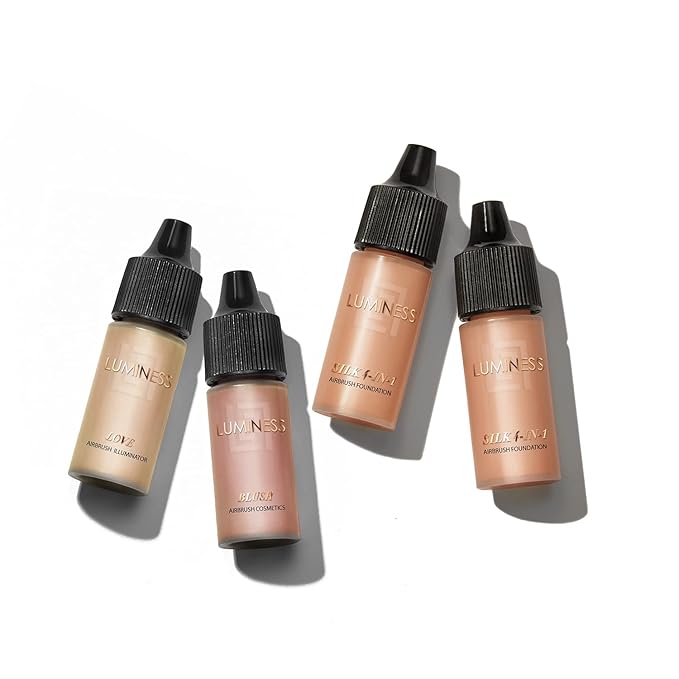 Luminess Air Everyday Airbrush System with Makeup Starter Kit, Tan, Fair-GlimoraGlow