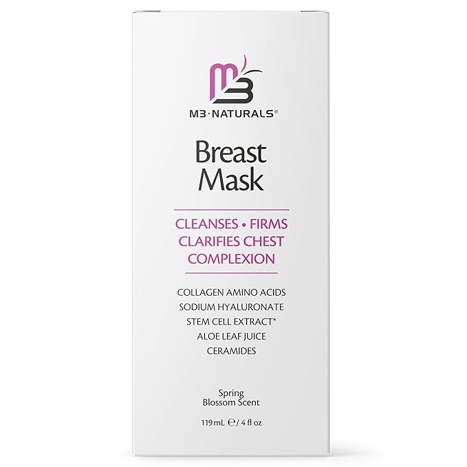 Moisturizing Breast Enhancement Cream for Women - Breast Firming and Lifting Cream with Collagen and Ceramides - Clarifying Neck and Breast Enhancer Cream for Wrinkles and Dry Skin-GlimoraGlow