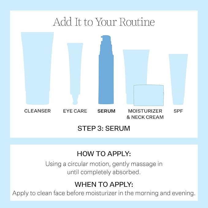 StriVectin Tighten & Lift Peptight Tightening & Brightening Face Serum with Peptides for Even Skin Tone, 1.7 Fl Oz-GlimoraGlow