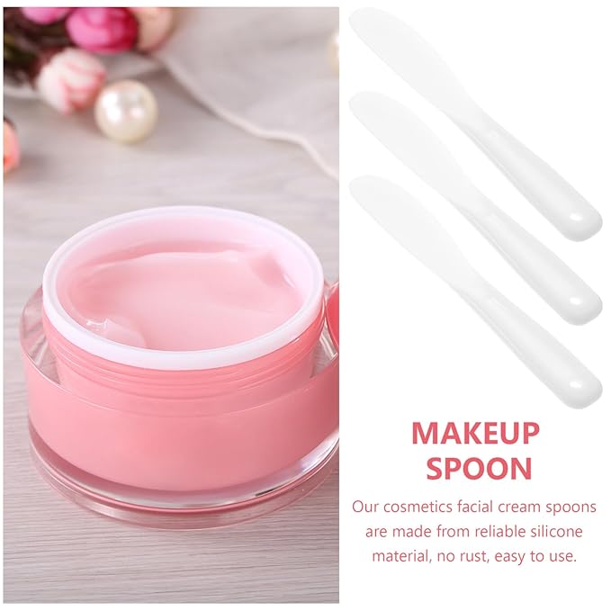 10Pcs mask stick tool stick cosmetic spatulas facial mud applicator spatulas stick facial cream scoops stirring rod makeup spatulas Multifunction white eye cream-GlimoraGlow