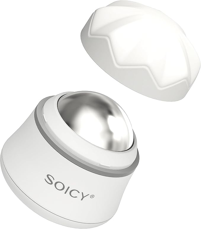 Facial Roller Stainless Steel Eye and Face Ice Massage Roller 360 Degree Rotate Ice Massage Roller Beauty Skin Care Tool-GlimoraGlow