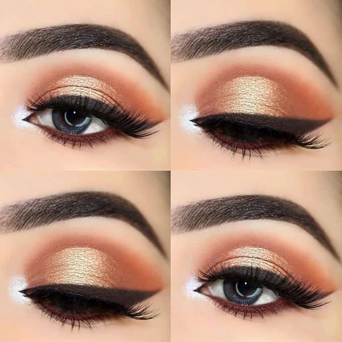 Fox Eye Lashes Faux mink Eyelashes Wispy Cat Eye Long False Eyelahses Dramatic Cross Full Volume Strip Lashes Pack 7 Pairs-GlimoraGlow