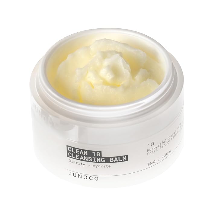 JUNO & Co. JADE Clean10 Cleansing Balm - Makeup Remover Balm - Effortlessly Removes Makeup & SPF - 2.87oz Makeup Remover Balm Full Set-GlimoraGlow