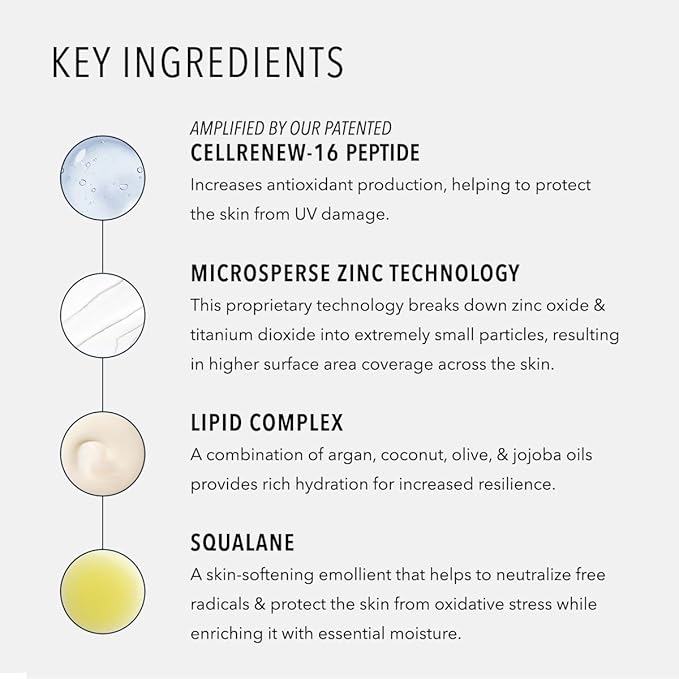 HydroPeptide Solar Dew Sheer Mineral Melt SPF30 Facial Moisturizer, Sunscreen & Primer, 1.35 Ounce-GlimoraGlow