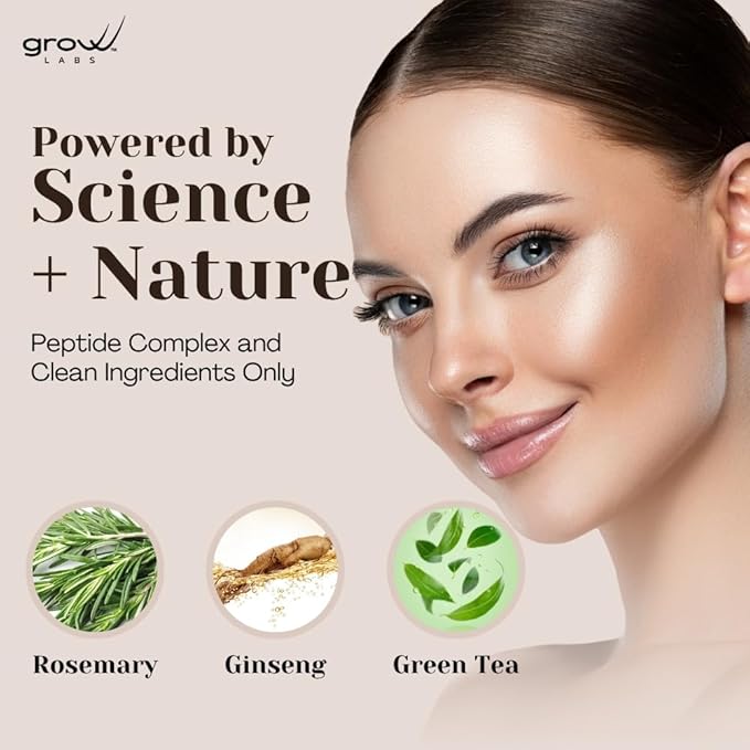 Eyebrow Growth Serum - with Biotin & Peptides - Eye Brow Serum for Growth - Vegan Brow and Lash Enhancer - Made in USA - Cruelty Free - 5ml-GlimoraGlow