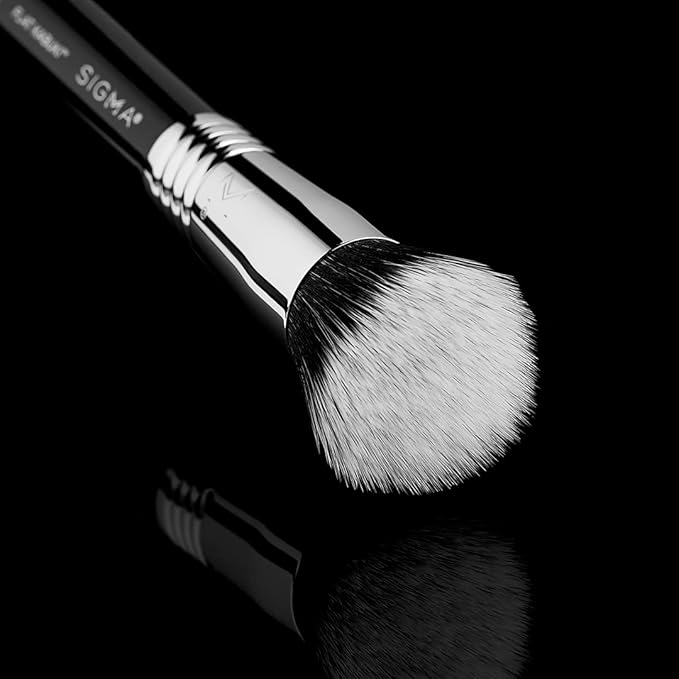 Sigma Beauty F80 Air Flat Kabuki Brush – Flat Top Kabuki Foundation Brush with Premium Synthetic Fibers for Evenly Blending and Buffing Foundation, Compatible with Liquid & Cream Makeup Product-GlimoraGlow