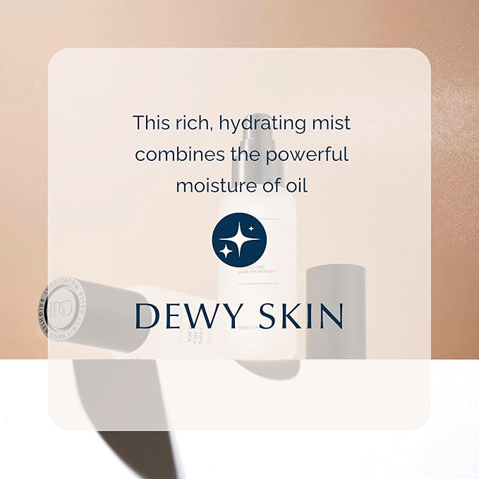 INCELLDERM Riman Vieton Oil Mist | 50ml | Bi-Phasic Hydration with Camellia Seed Oil & Seaberry Water | Korean Skincare Mist for Moisture, Balance & Radiance | Natural Facial Spritz Moisturizer-GlimoraGlow