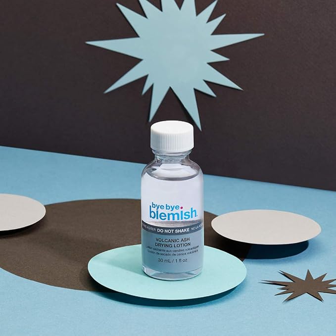 Bye Bye Blemish Drying Lotion Volcanic Ash | Acne Drying Solution To Assist With Blemish Prevention | 1 Fl. Oz.-GlimoraGlow