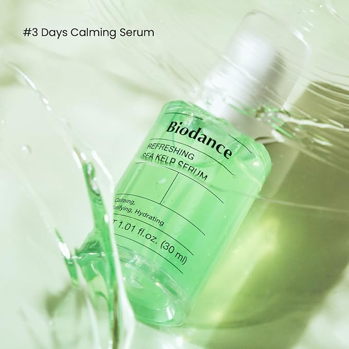 BIODANCE Refreshing Sea Kelp Serum, Oil & Sebum Control, Calming Serum for Oily & Combination Skin, Korean Skincare | 1.01 fl.oz x 1 ea-GlimoraGlow