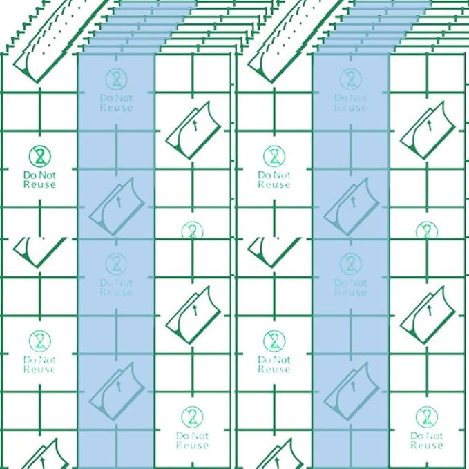 150 Pieces Makeup Hand Palette, Disposable Cosmetics Mixing Palette Foundation Mixing Tray Adhesive Waterproof Transparent Palettes for Makeup Art (2.36 X 2.36 Inch)-GlimoraGlow