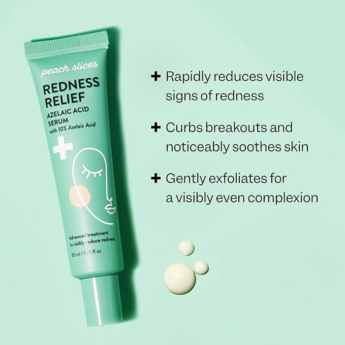 Peach Slices Redness Relief Azelaic Acid Serum-GlimoraGlow