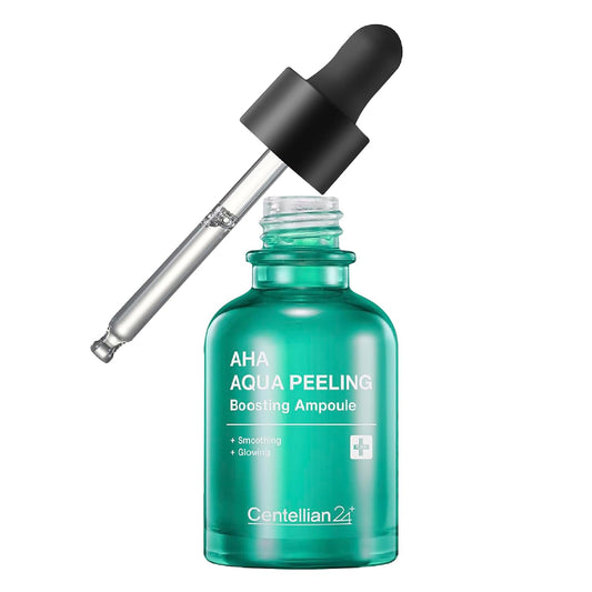 Centellian 24 AHA Aqua Peeling Boosting Ampoule (AHA Peeling Ampoule, 1.01fl oz) - Gentle Exfoliating & Hydrating Serum with AHA Complex, Refines Pores & Enhances Skin Clarity, Korean Skin Care-GlimoraGlow
