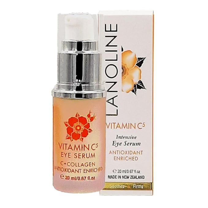 New Zealand Vitamin C5 Antiaging Intensive Eye Contour Serum Antioxidant Enriched-GlimoraGlow