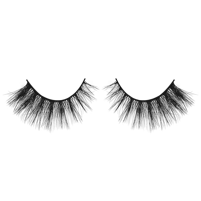 Onlyall Lashes Mink False Eyelashes Natural Wispy Lashes Soft Faux Mink Lashes Fluffy False Lashes 16MM A04-GlimoraGlow