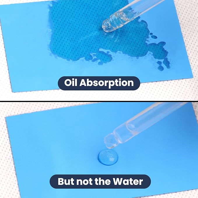 ROSELYNBOUTIQUE Oil Blotting Sheets for Face - 200 Organic Premium Flexible Silky Blotting Sheets Instant Oil-Absorbing Remove Excess Oil & Shine Oil Control Films-GlimoraGlow